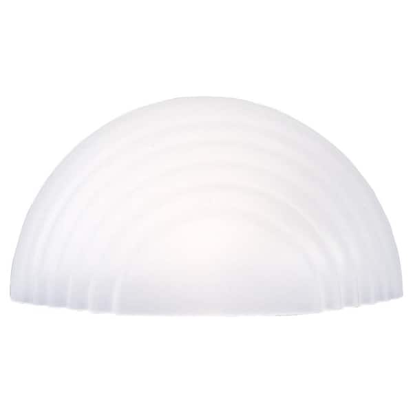 1-Light White Decorative Sconce