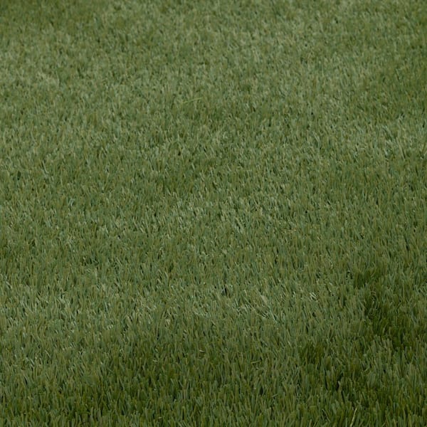 62 oz. 15 ft. Wide x Cut to Length Dark Field Olive Artificial Grass