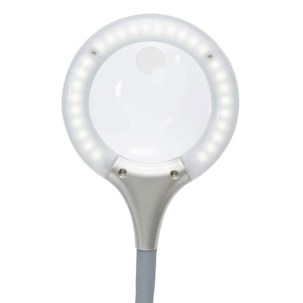 60 in. Silver 24-Watt Ultimate 3- in-1 Craft Lamp