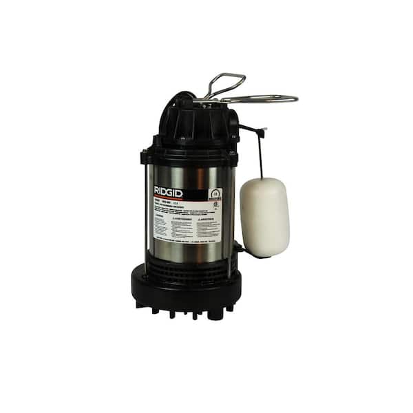 1/3 HP Stainless Steel Dual Suction Sump Pump