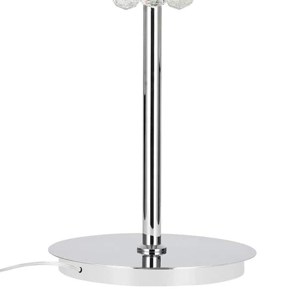Empire 6 Light Table Lamp With Chrome Finish