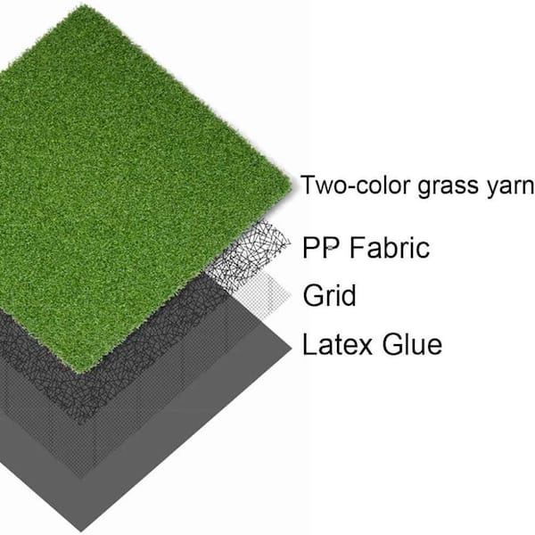 GOLF Putting Green 7 ft. x 15 ft. Green Artificial Grass Turf