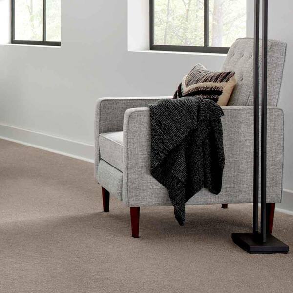 Gazelle II  - Ancestral - Beige 55 oz. Triexta Texture Installed Carpet