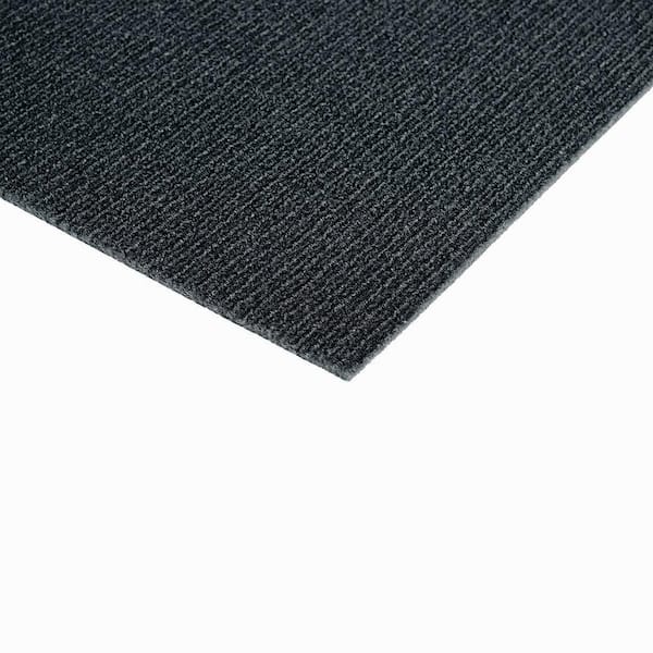 First Impressions Gray Commercial 24 in. x 24 Peel and Stick Carpet Tile (15 Tiles/Case) 60 sq. ft.
