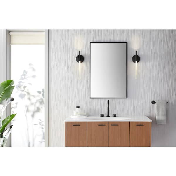 Components 1-Light Polished Chrome LED Wall Sconce