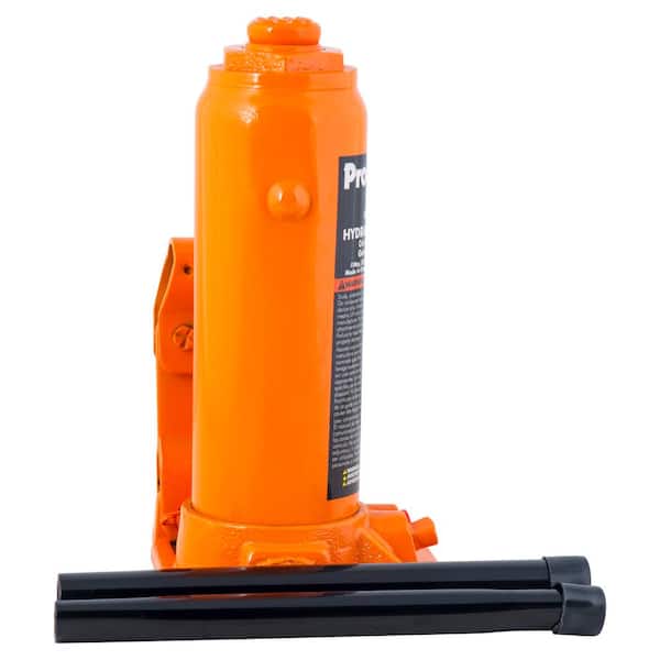 4-Ton Hydraulic Bottle Jack with Pump Handle