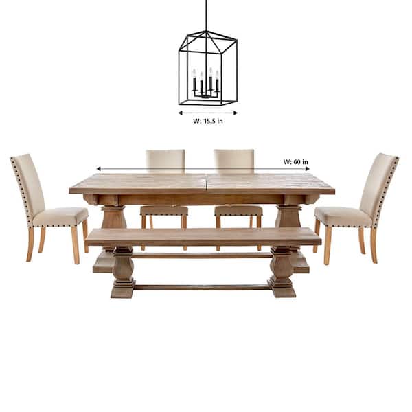 Perryton Medium 15.5 in. 4-Light Smooth Midnight Matte Black Modern Transitional Candlestick Hanging Pendant