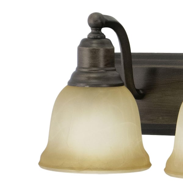 LaSalle 48 in. W 6 Light Bronze Bathroom Vanity Light Fixture