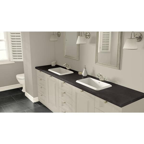 4 ft. x 8 ft. Laminate Sheet in Oiled Soapstone with Standard Fine Velvet Texture Finish