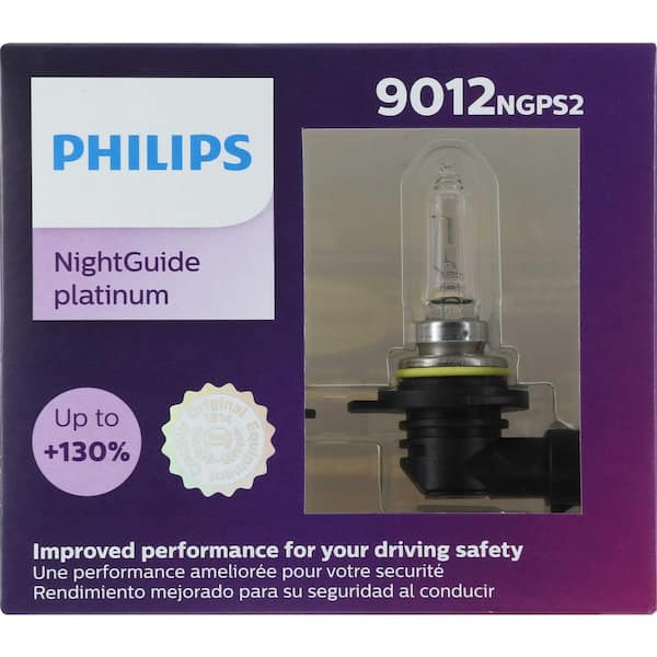 NightGuide Platinum 9012 White Headlight/Fog Light (2-Pack)