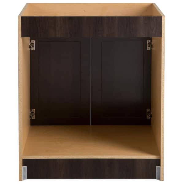 Edson Shaker Assembled 30x34.5x24.5 in. Sink Base Cabinet in Dusk