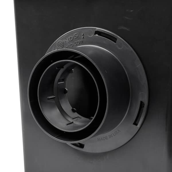 12 in. x 12 in. Drainage Catch Basin, 2 Opening Kit