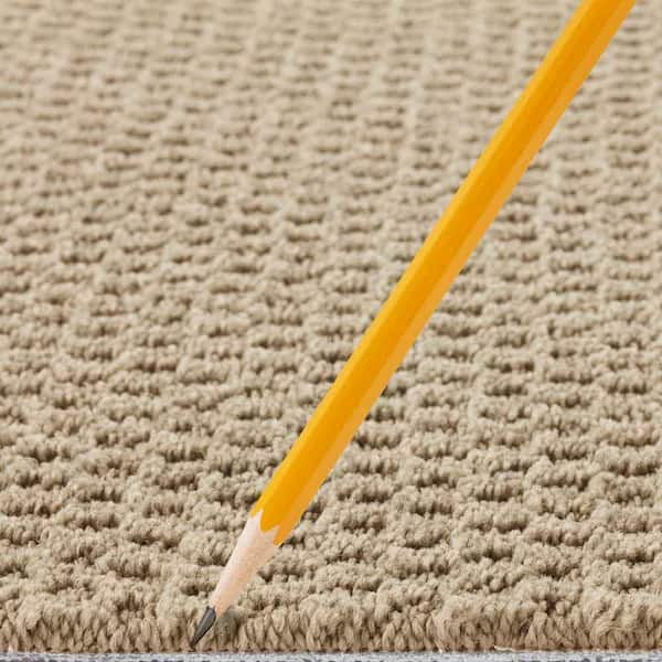 Katama II  - Muslin Wrap - Beige 30.7 oz. Triexta Pattern Installed Carpet