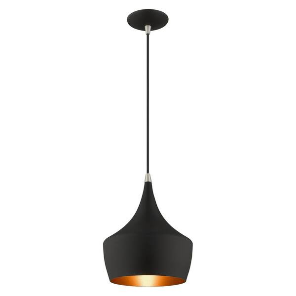 Goodwin 1 Light Black Mini Pendant