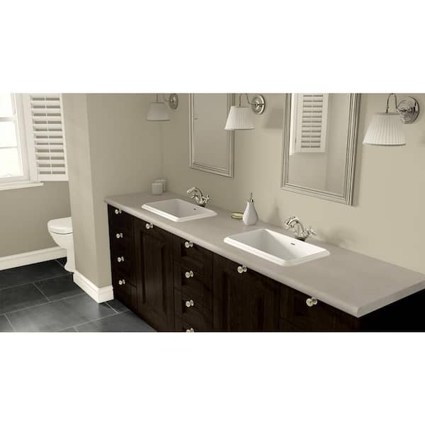 5 ft. x 10 ft. Laminate Sheet in Almond Leather with Matte Finish