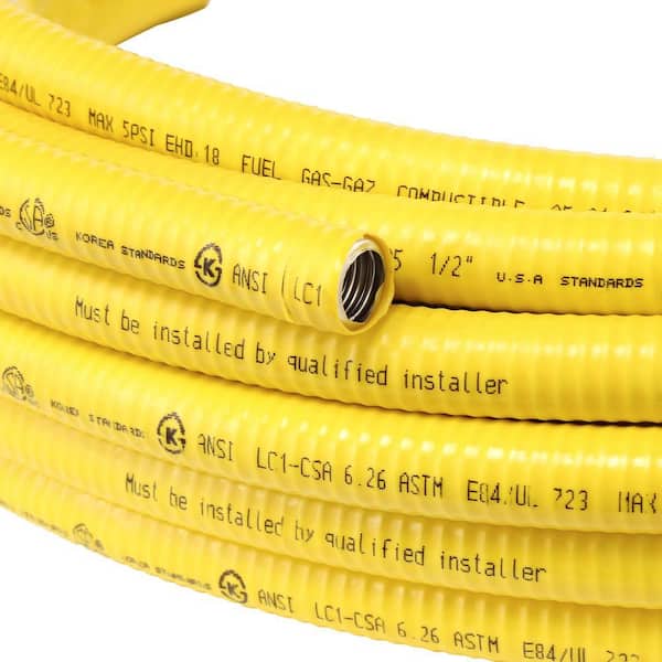 1/2 in. CSST x 25 ft. Corrugated Stainless Steel Tubing