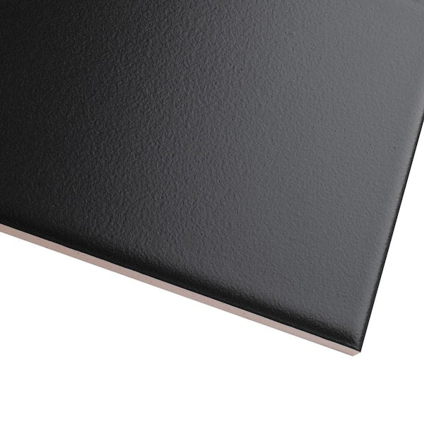 Crown Heights Matte Black 3 in. x 6 in. Ceramic Wall Tile (5.72 sq. ft./Case)