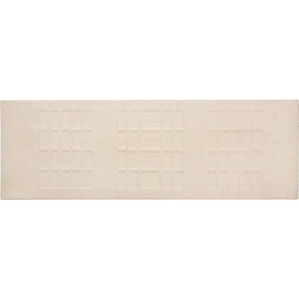 LuxeCraft Cyclade 4-1/4 in. x 12-7/8 in. Glazed Ceramic Undulated Wall Tile (10.64 sq. ft./Case)