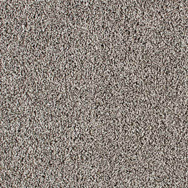 Huntcliff I Cloudmist Gray 31 oz. Triexta Texture Installed Carpet