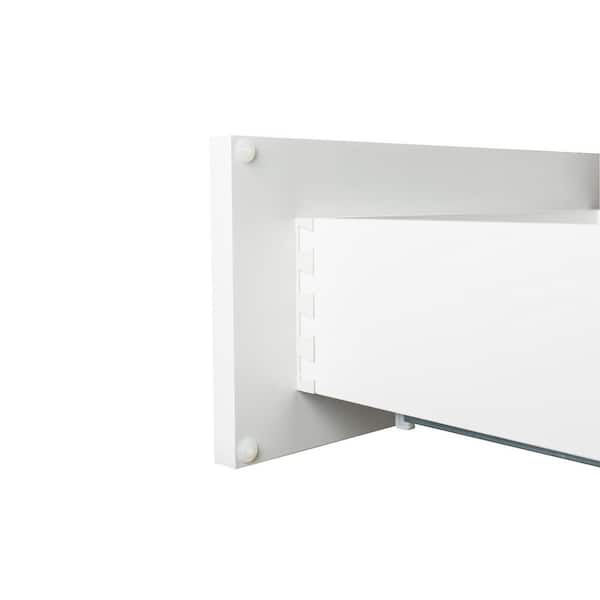 Ready to Assemble 12x34.5x24 in. Shaker Base Cabinet with 1 Door and 1 Drawer in White