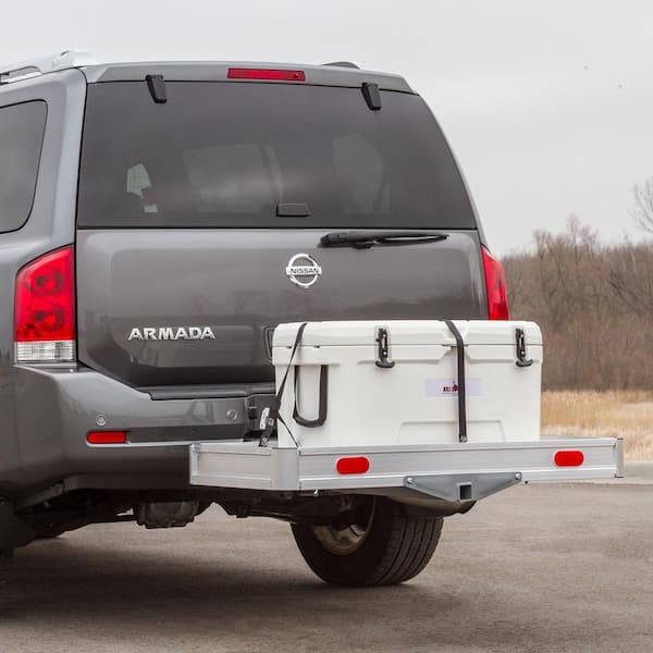 49 in. x 23 in. 550 lbs. Capacity Aluminum Tray Cargo Carrier