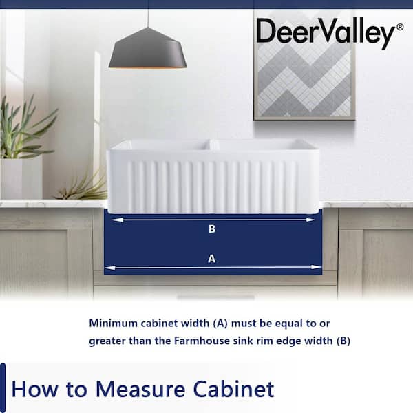 Eclipse White Ceramic 33 in. L 50/50 Rectangular Double Basin Farmhouse Apron Kitchen Sink with Grid and Strainer