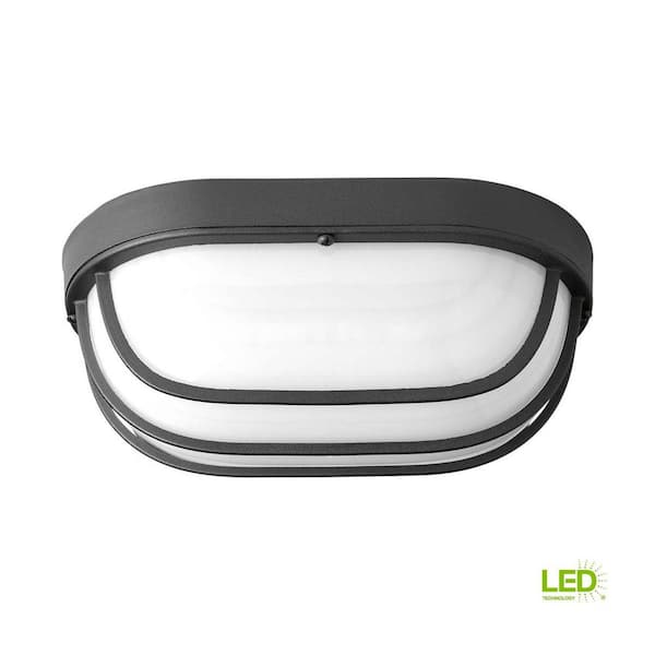 1-Light Black LED Bulkhead