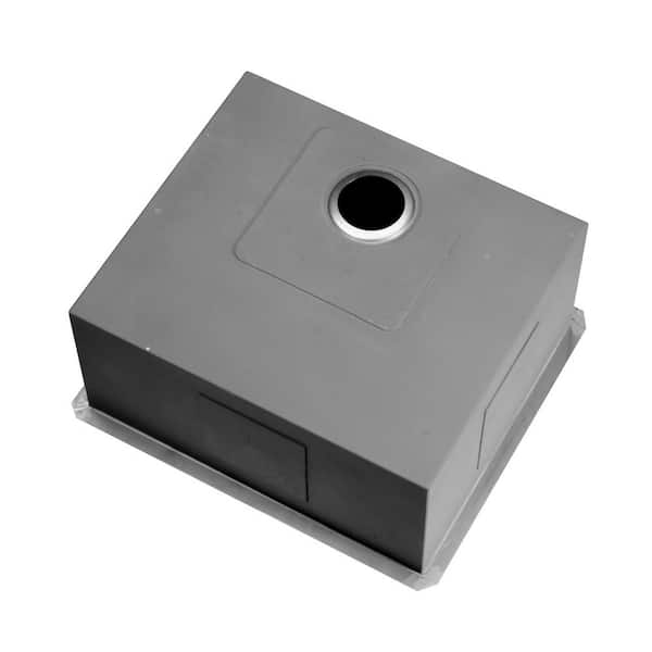 Gravena 16 Gauge Stainless Steel 21 in. Undermount Bar Sink