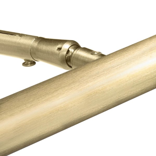 14 in. LED Picture Light, 200 Lumens, 3000K Warm White, Antique Brass Finish, On/Off Switch