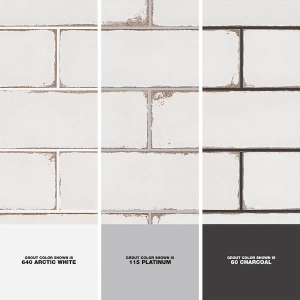 Santa Fe White 3.93 in. x 11.96 in. Polished Ceramic Wall Tile (10.76 sq. ft./Case)