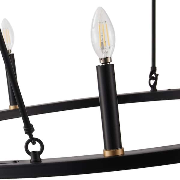 28-Light Black Wagon Wheel Chandelier 2 Tier Large Farmhouse Round Industrial Ceiling Hanging Light