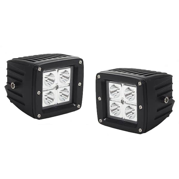 3 in. Cube Dual Light Kit with Mounting Harness and Switch