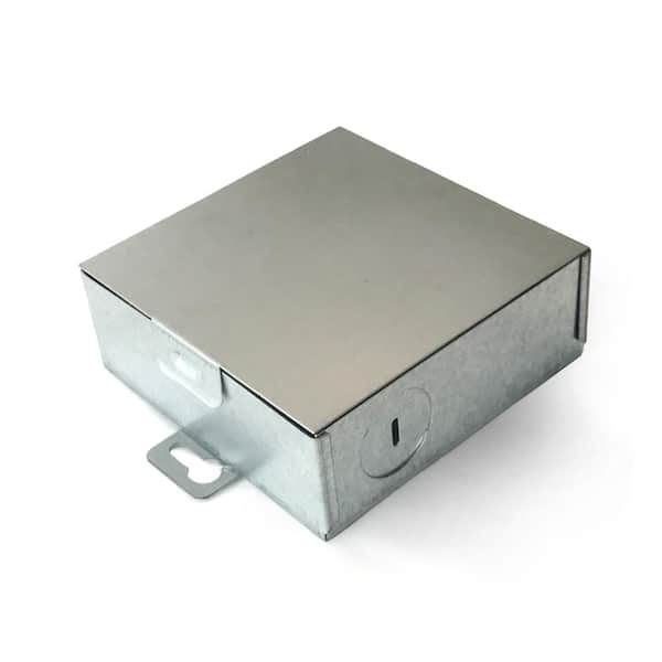 Node 3.25 in. 3000K Surface Integrated LED Dimmable Downlight Damp Rated ETL Certified IC Rated Beam 85 Antique Brass