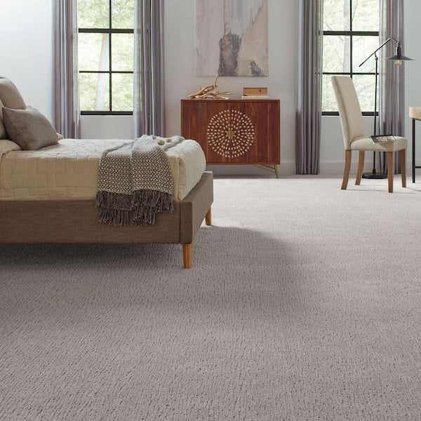 Chester  - Classical - Gray 40 oz. Triexta Pattern Installed Carpet