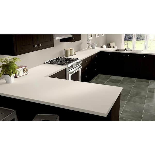 5 ft. x 12 ft. Laminate Sheet in RE-COVER Alabaster with Matte Finish