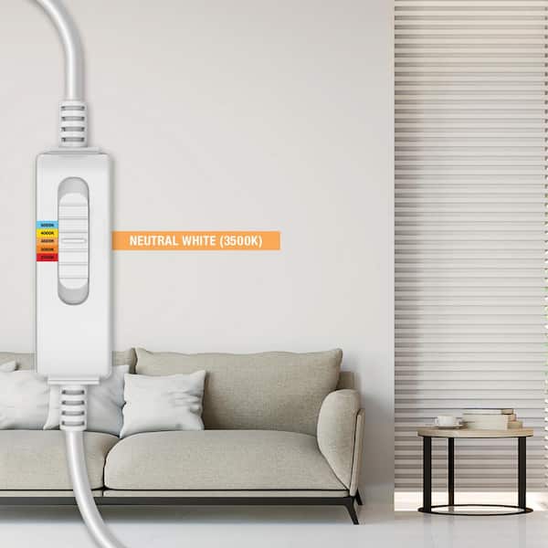 Slim Baffle 6 in. Adjustable CCT Canless New Construction & Remodel IC Rated Dimmable LED Recessed Light Kit (4-Pack)