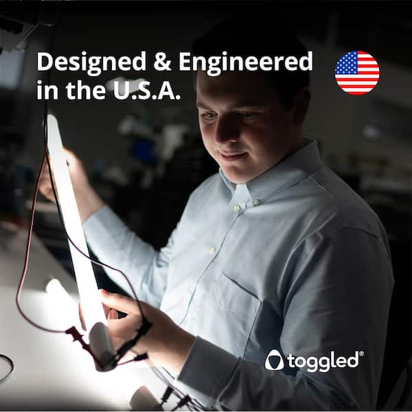 48 in. 16-Watt Daylight Deluxe T8 Dimmable Linear LED Tube Light Bulb (2-Pack)