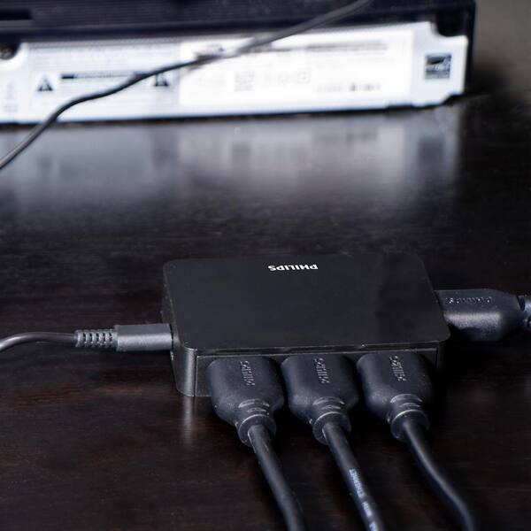 3-Device 4K HDMI 2.0 Switch, 3 to 1 HDMI Connection