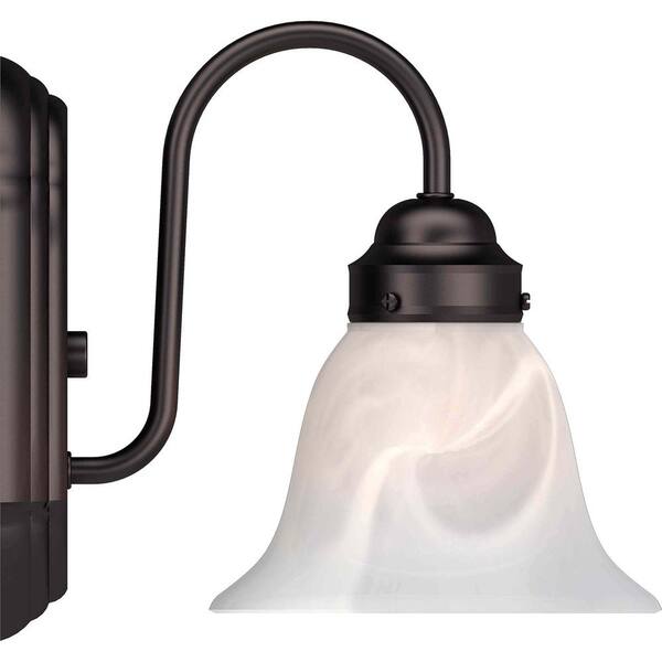 1-Light Antique Bronze Wall Sconce