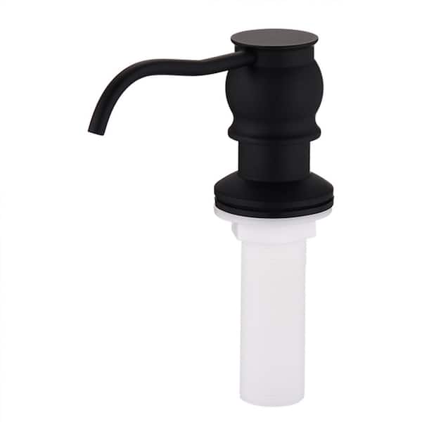 Kitchen Soap Dispenser in Matte Black