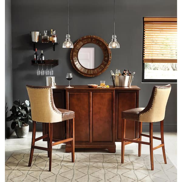 1-Light Oil Rubbed Bronze Adjustable Mini Pendant with Hand-Blown Clear Seeded Glass