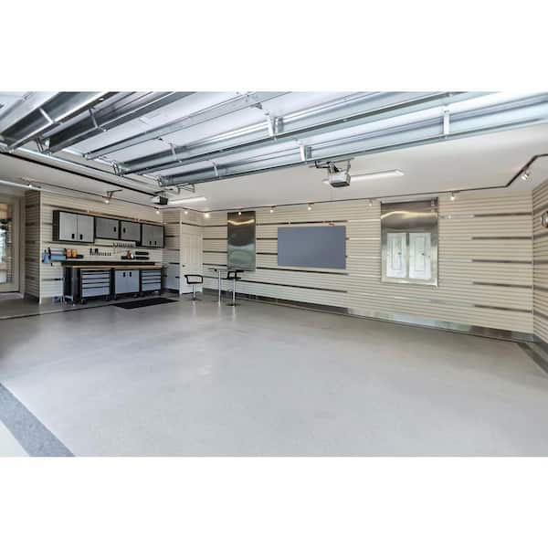 40-Watt 4 ft. White Integrated LED Flush Mount Light