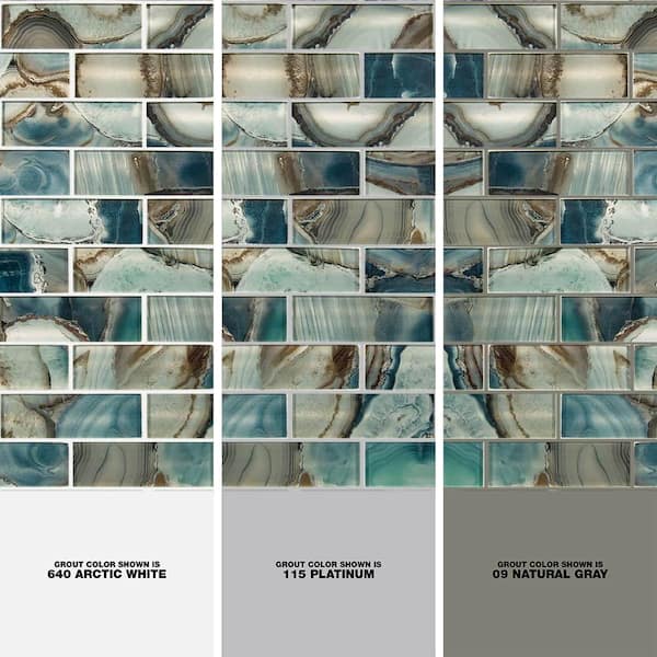 Night Sky 12 in. x 12 in. Glossy Glass Mosaic Tile (1 sq. ft. / each)