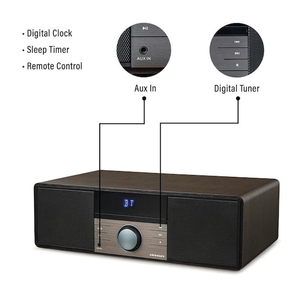 Metro Radio Cd Player in Black