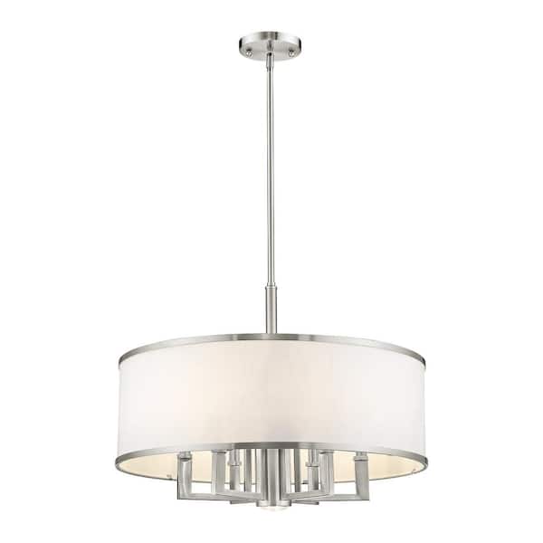 Park Ridge 7 Light Brushed Nickel Chandelier