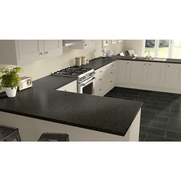 5 ft. x 10 ft. Laminate Sheet in Spicewood Springs with Premium Quarry Finish