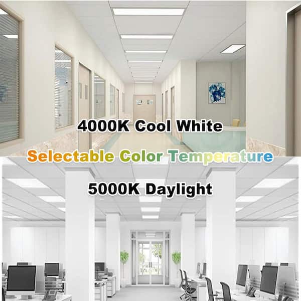 2CCT 1x4 Panel Light 30W Ceiling lights 4 pack