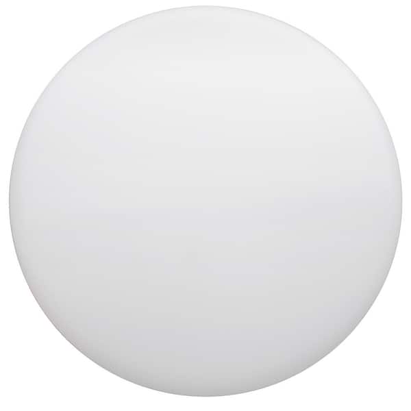 Spin Light 5 in. White LED Flush Mount Ceiling Light 600 Lumens 4000K Bright White Closet Basement Utility (2 Pack)