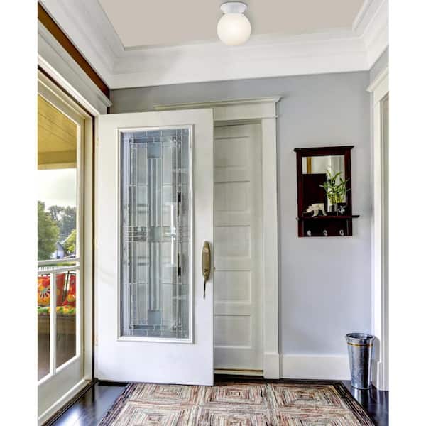 8-Watt White Integrated LED ENERGY STAR Flush Mount