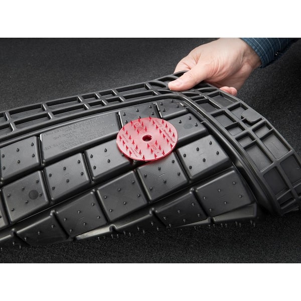 Black 27 in. x 19 in. Heavy Duty All Vehicle Mat
